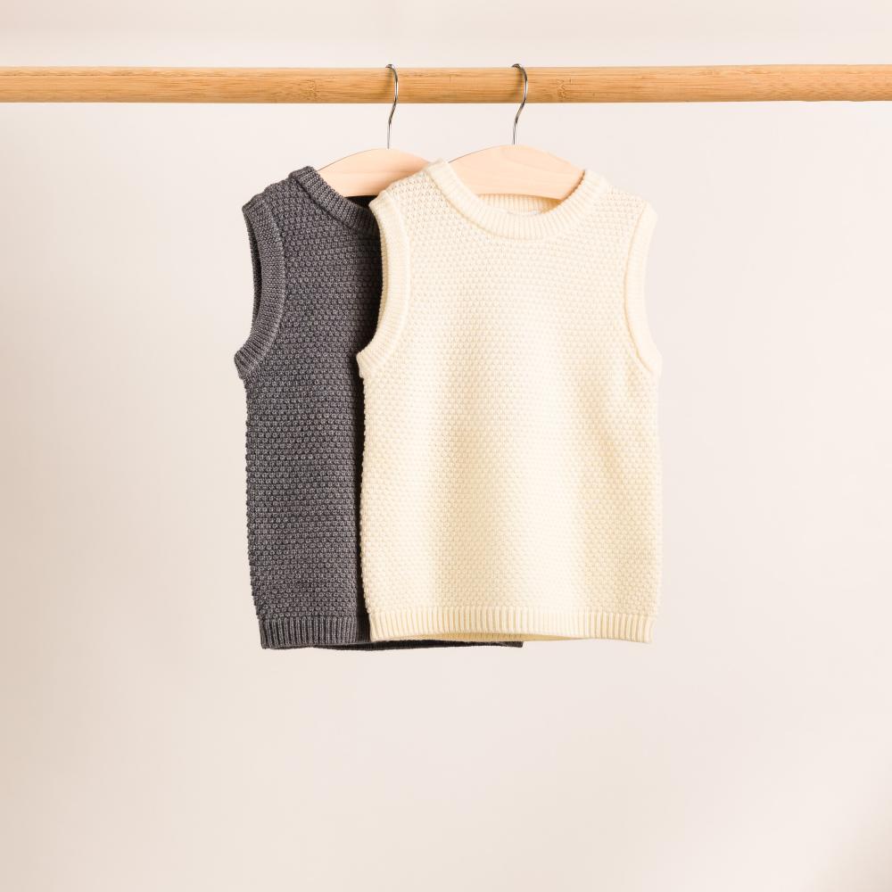 The Sleep Store Merino Knit Vest 0-3 months - 8 years