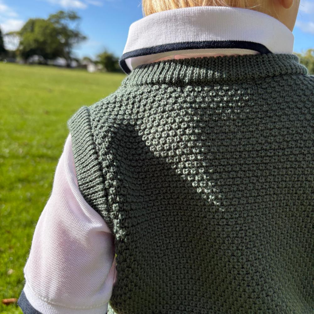 The Sleep Store Merino Knit Vest 0-3 months - 8 years
