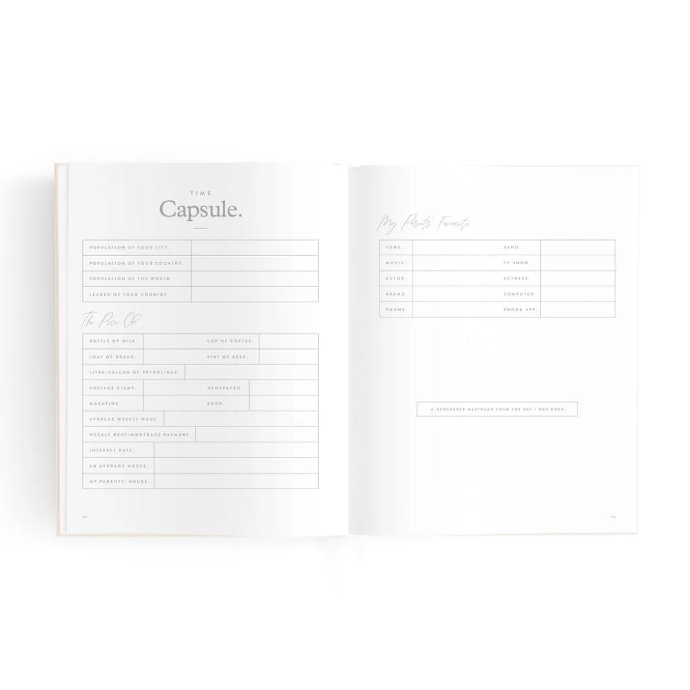 Fox & Fallow Mini Baby Book