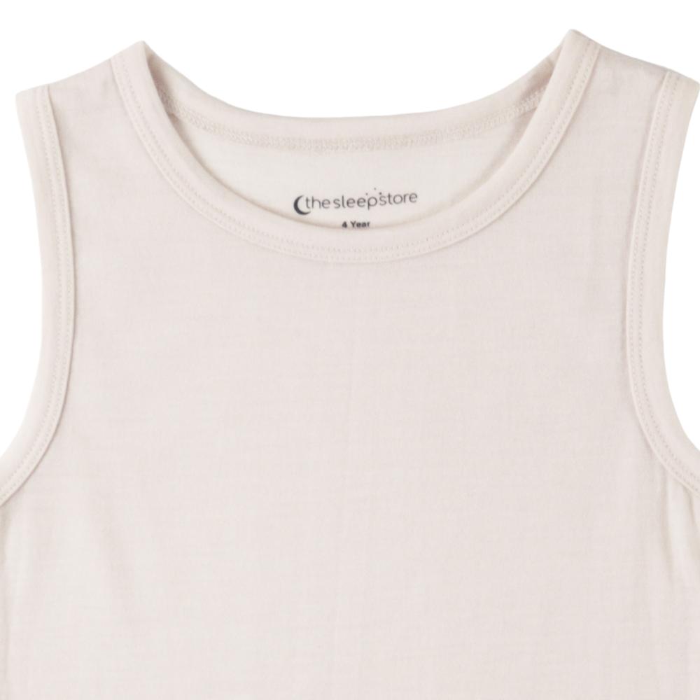 The Sleep Store All Seasons Merino/Tencel Singlet - 12-14 years