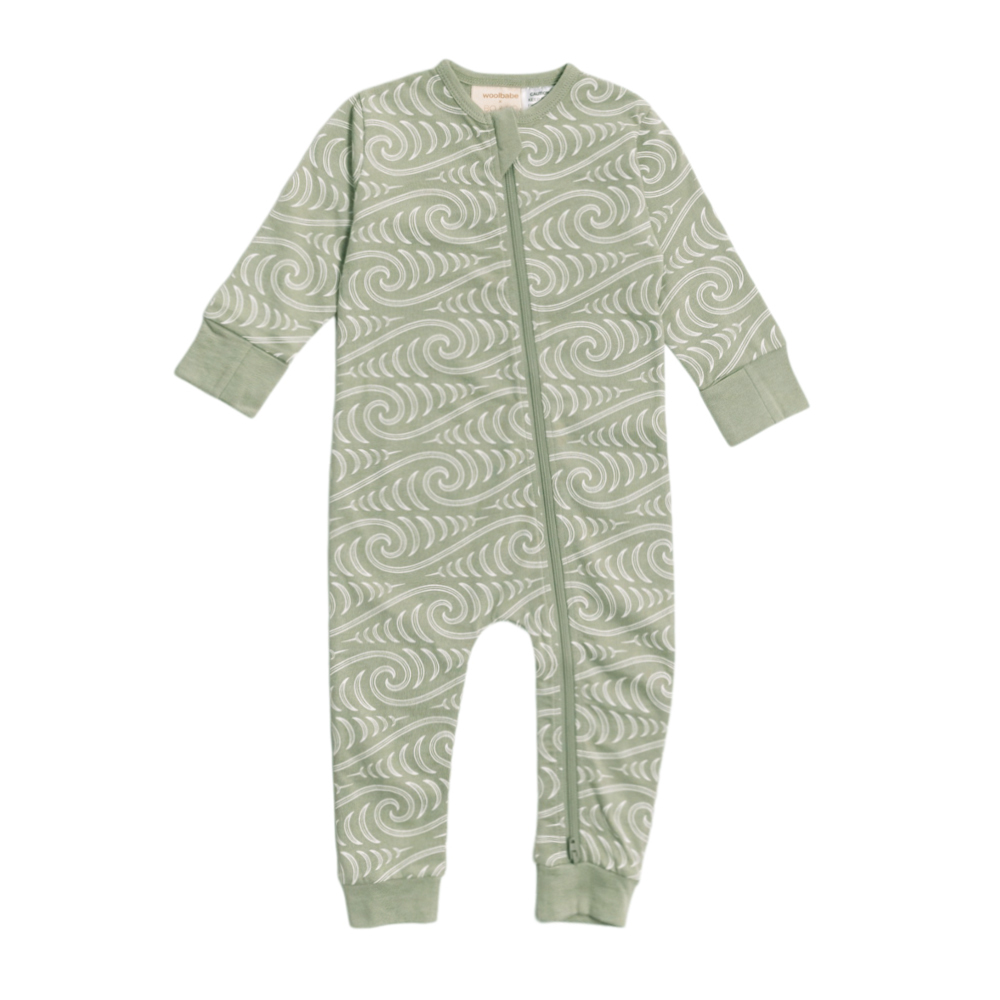 Woolbabe X BO & KO Collab Pyjama Suit