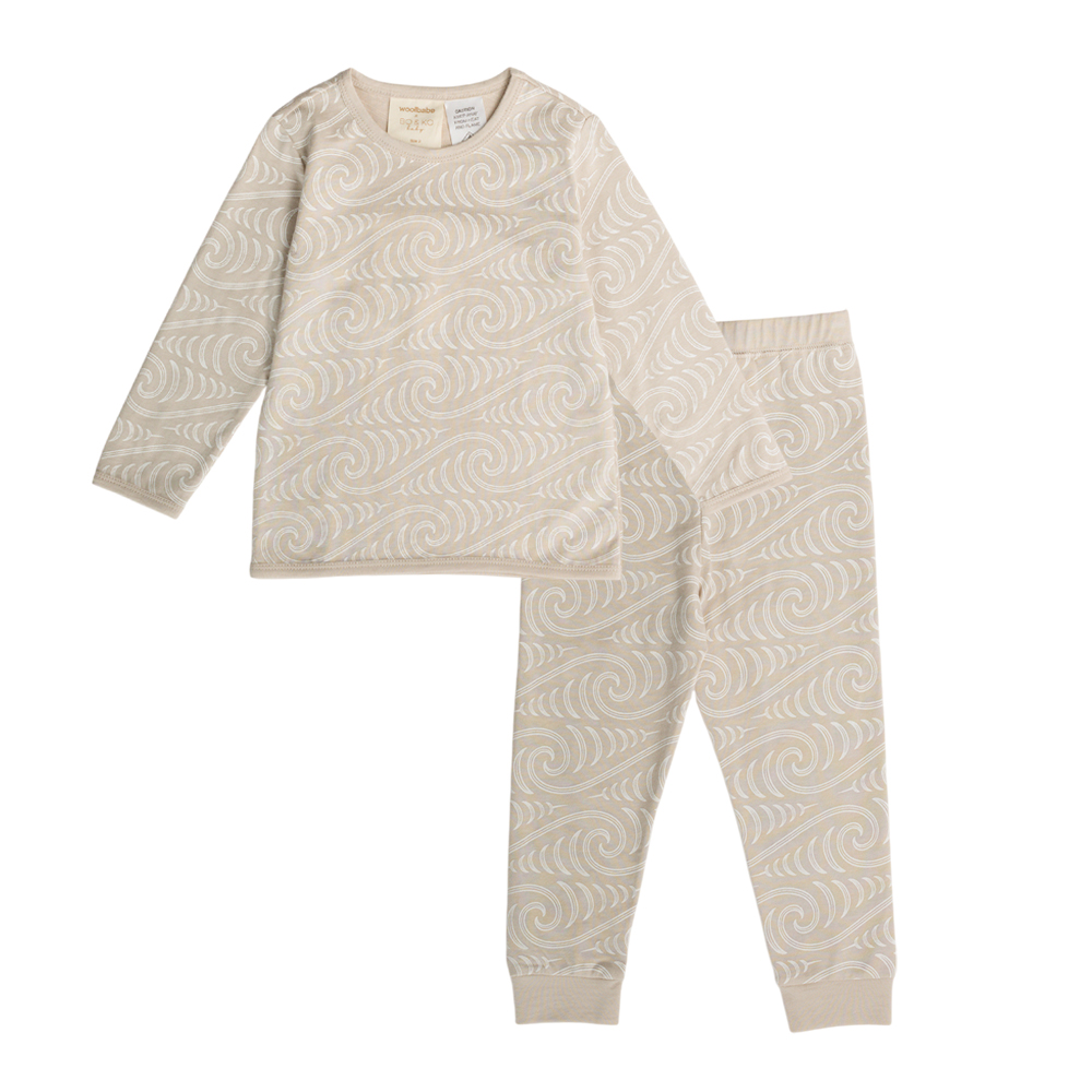 Woolbabe X BO & KO Collab Winter Pyjamas