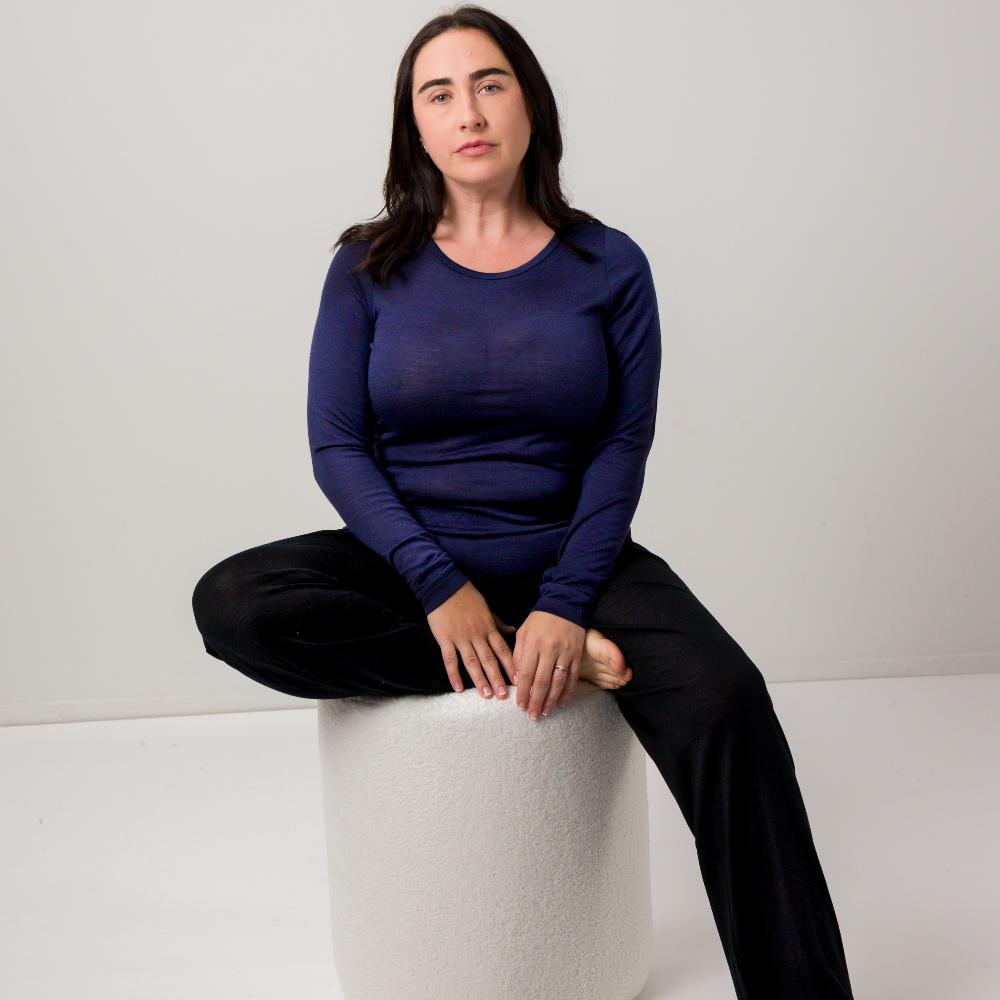 The Sleep Store All Seasons Merino/Tencel Women's Long Sleeve Top