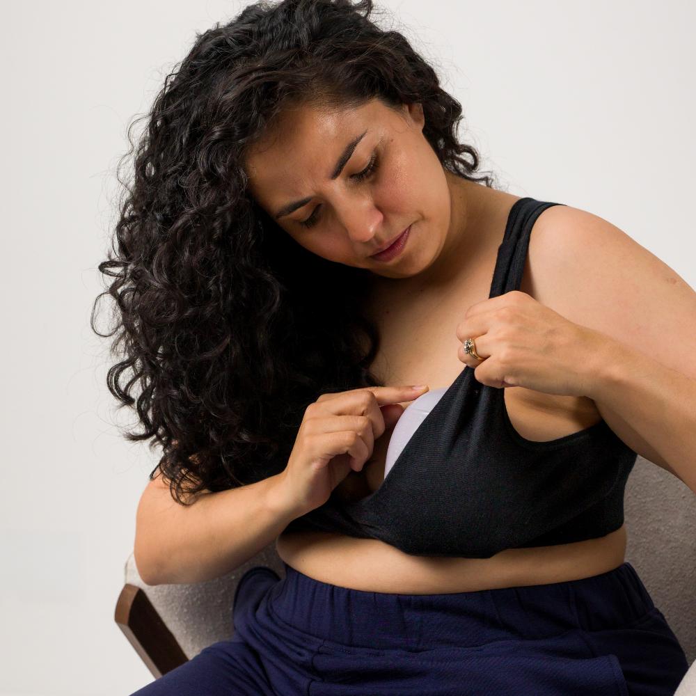 The Sleep Store All Seasons Merino/Tencel Sleep Bra (Cup size B-D)