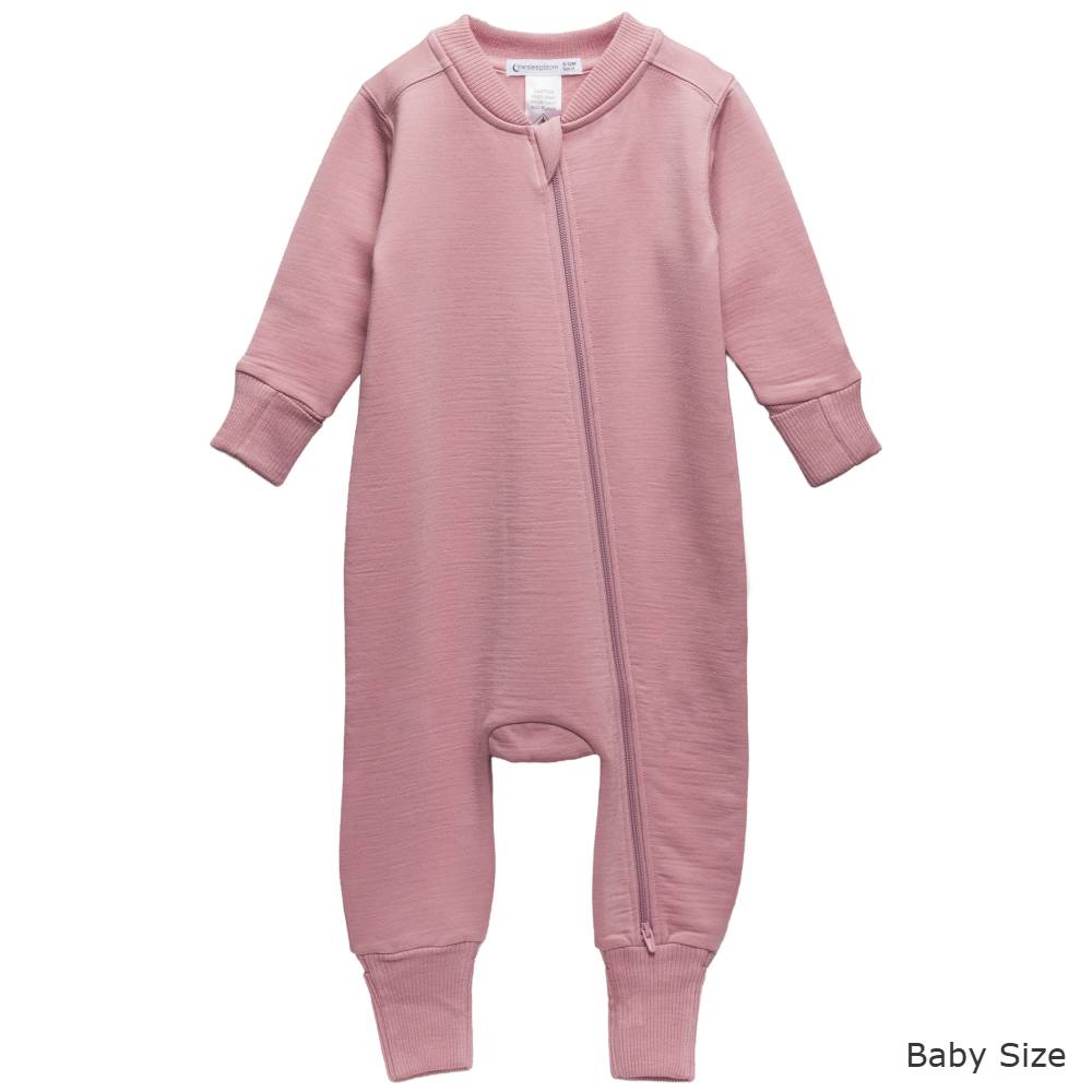 The Sleep Store Merino Tencel Fleece Onesie 0-3 months - 6 years
