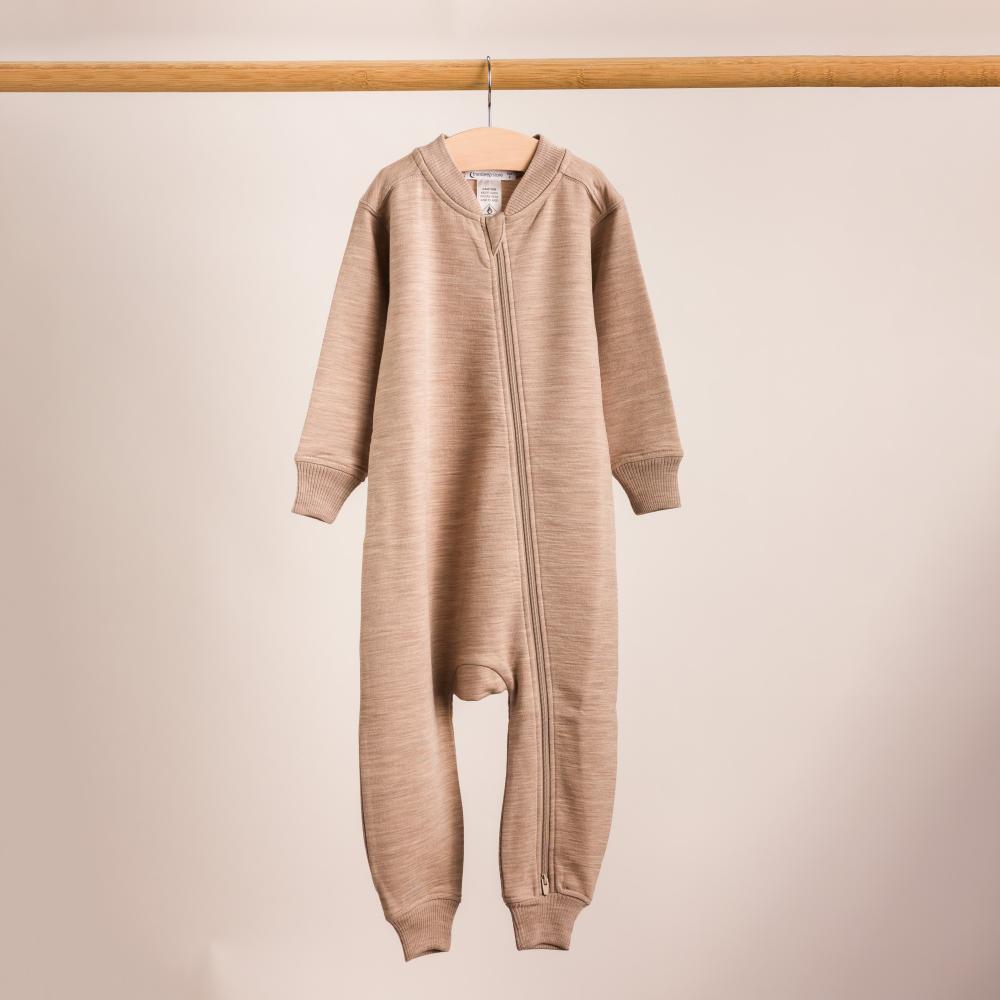 The Sleep Store Merino Tencel Fleece Onesie 0-3 months - 6 years