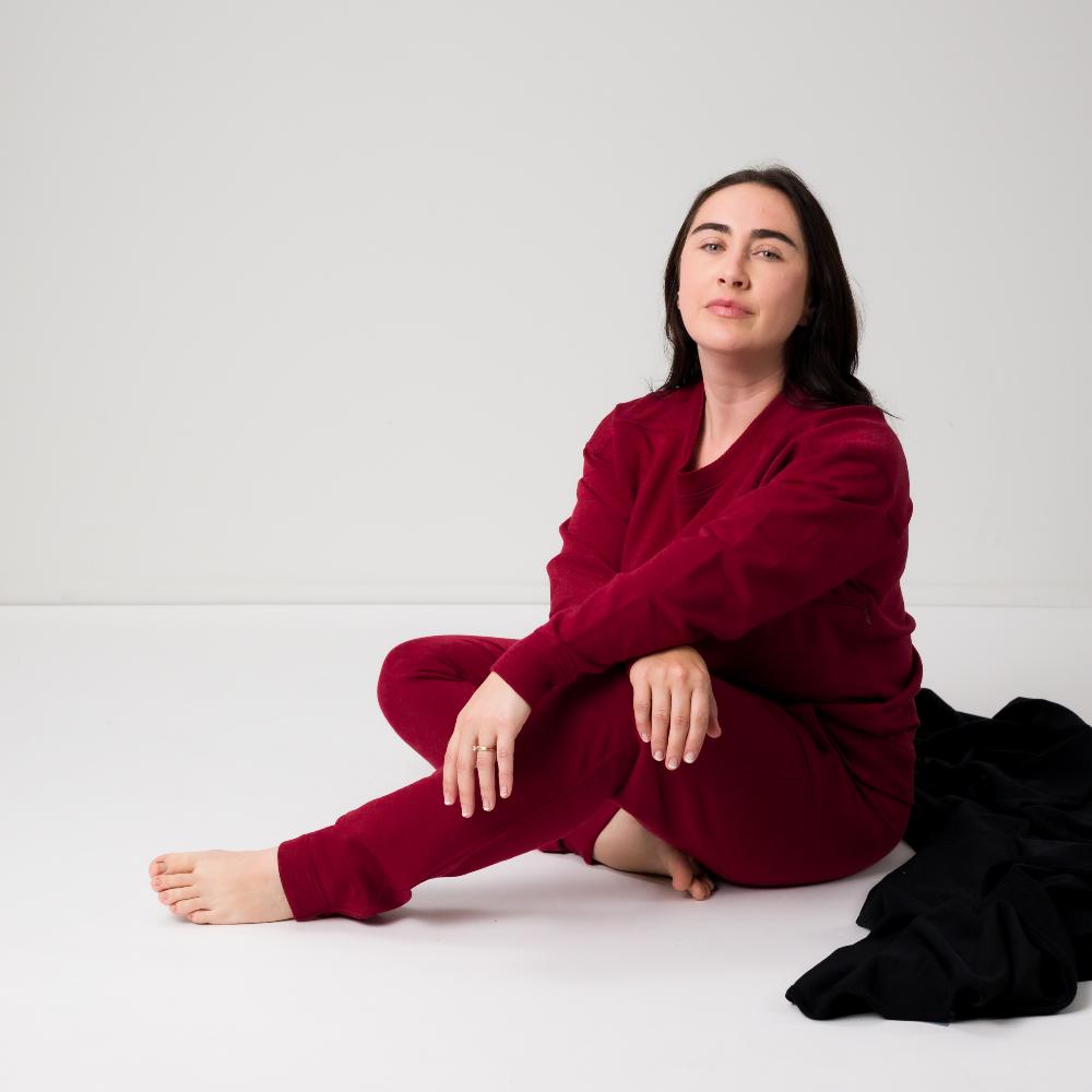 The Sleep Store Merino Tencel Fleece - Women's Crew Jumper