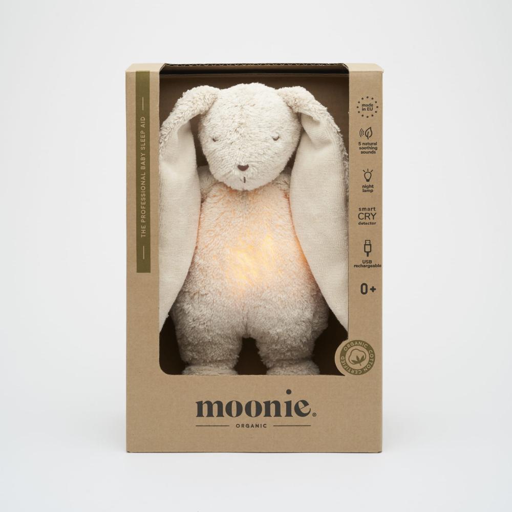 Moonie 2.0 - Organic Humming Bunny with Lamp