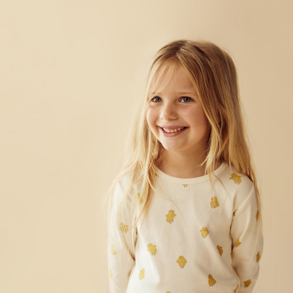 Wilson & Frenchy Organic Long Sleeved Pyjamas - Current Season - Clearance