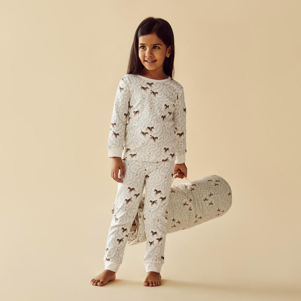 Wilson & Frenchy Organic Long Sleeved Pyjamas - Current Season - Clearance
