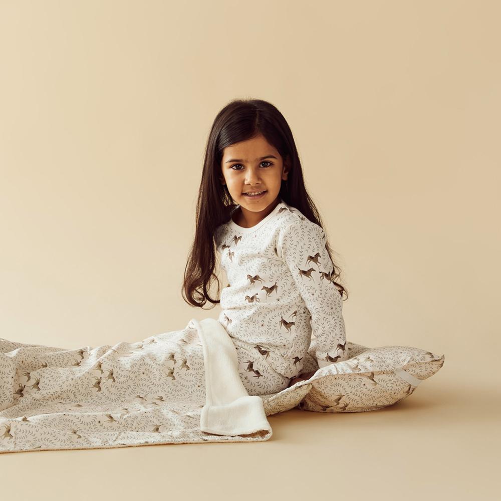 Wilson & Frenchy Organic Long Sleeved Pyjamas - Current Season - Clearance