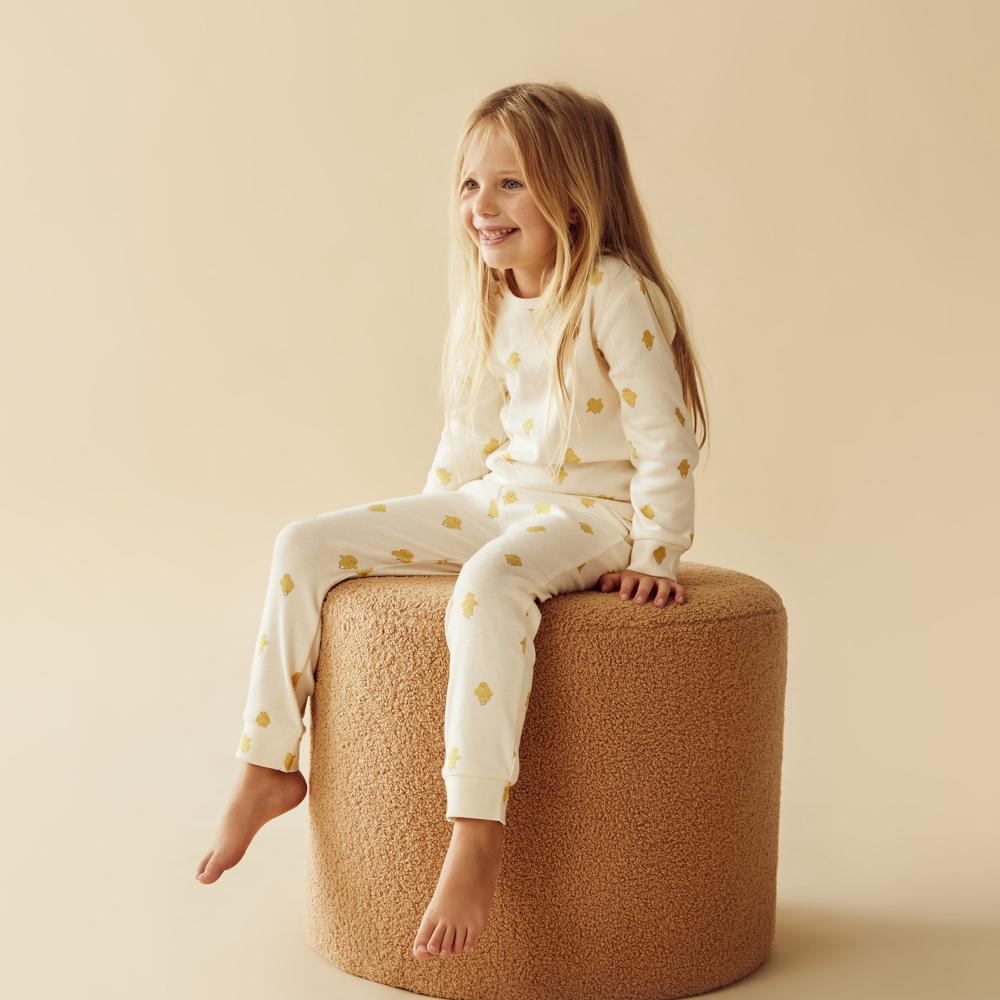 Wilson & Frenchy Organic Long Sleeved Pyjamas - Current Season - Clearance