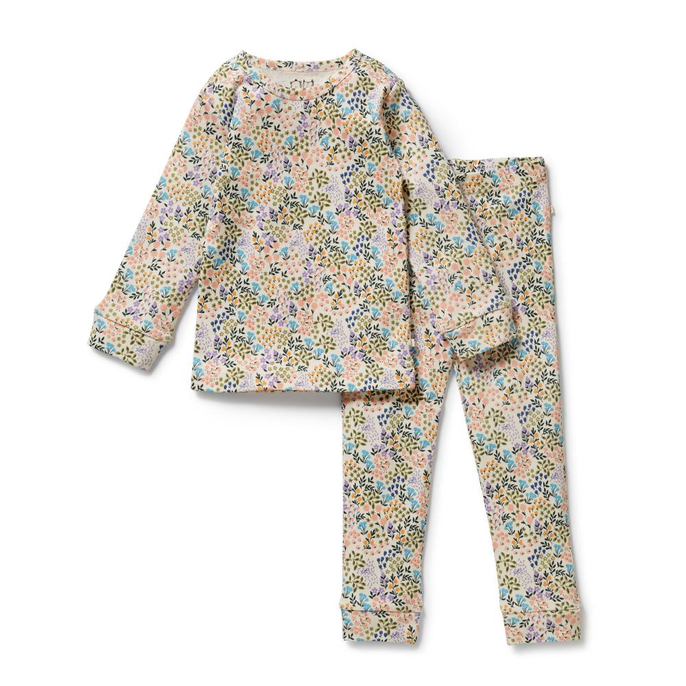 Wilson & Frenchy Organic Long Sleeved Pyjamas - Current Season - Clearance