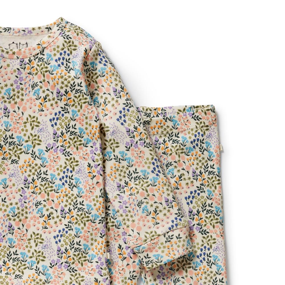 Wilson & Frenchy Organic Long Sleeved Pyjamas - Current Season - Clearance