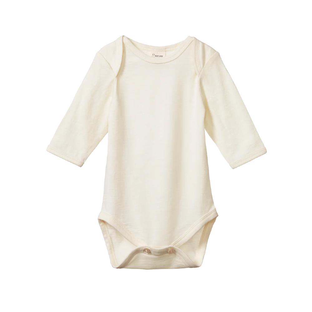 Nature Baby Merino Long Sleeve Bodysuit