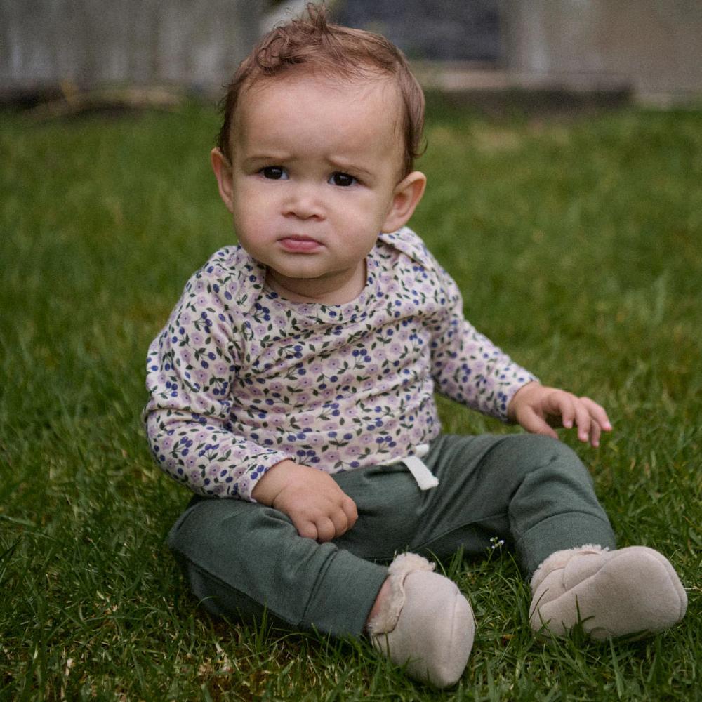 Nature Baby Merino Long Sleeve Bodysuit