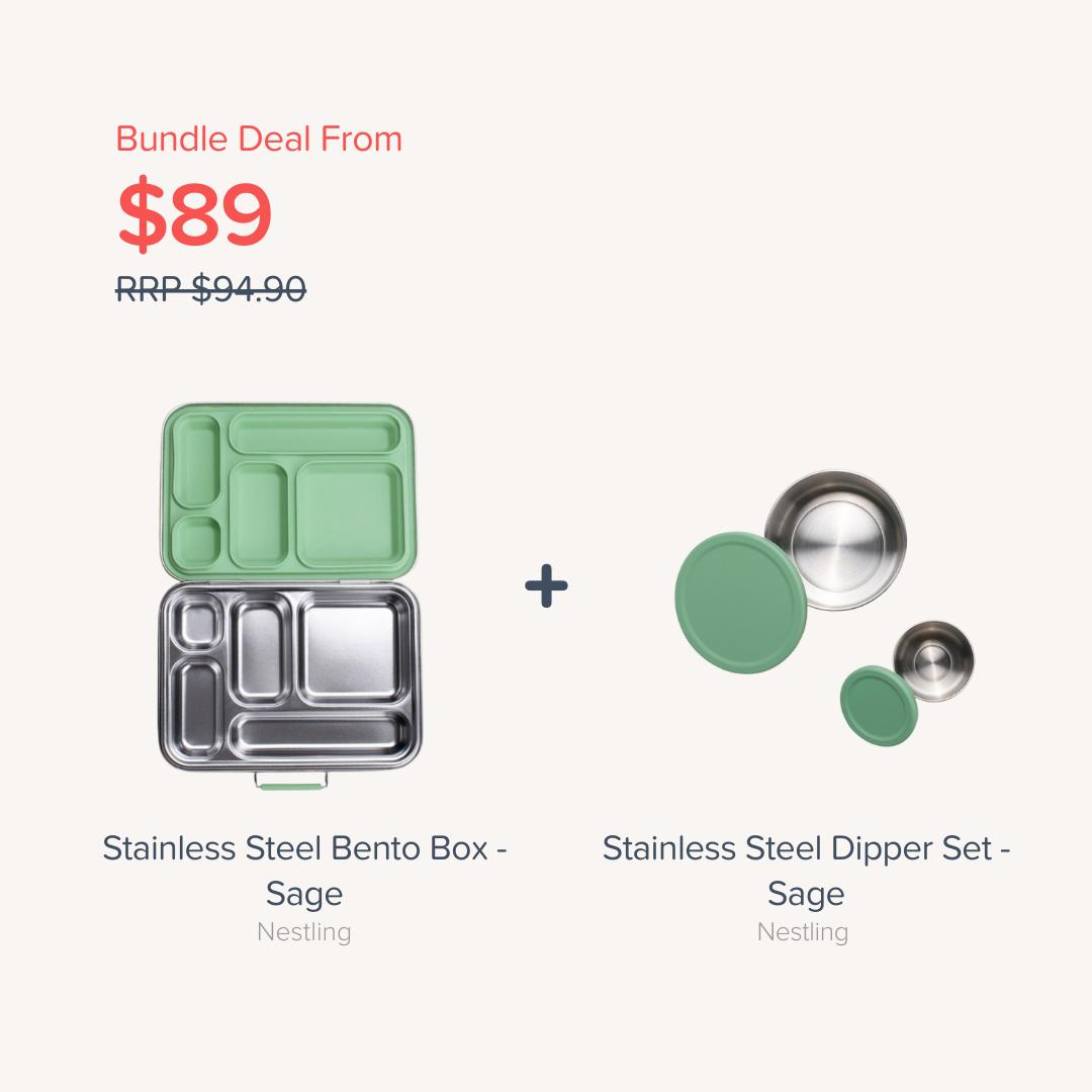 Bundle - Nestling Bento + Dippers