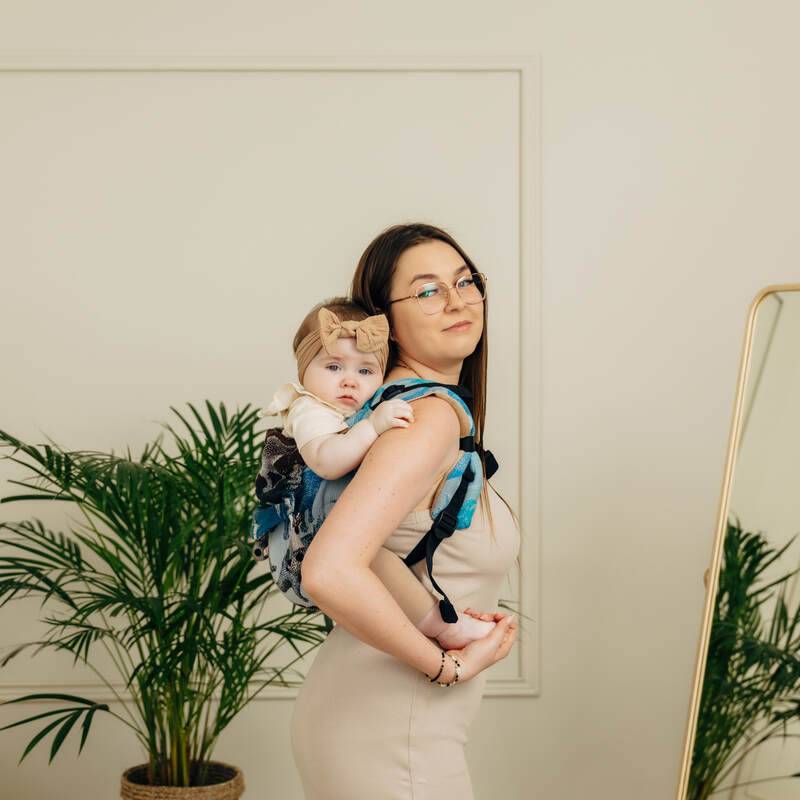 Lenny Lamb Toddler Size Onbuhimo PRO - Jacquard