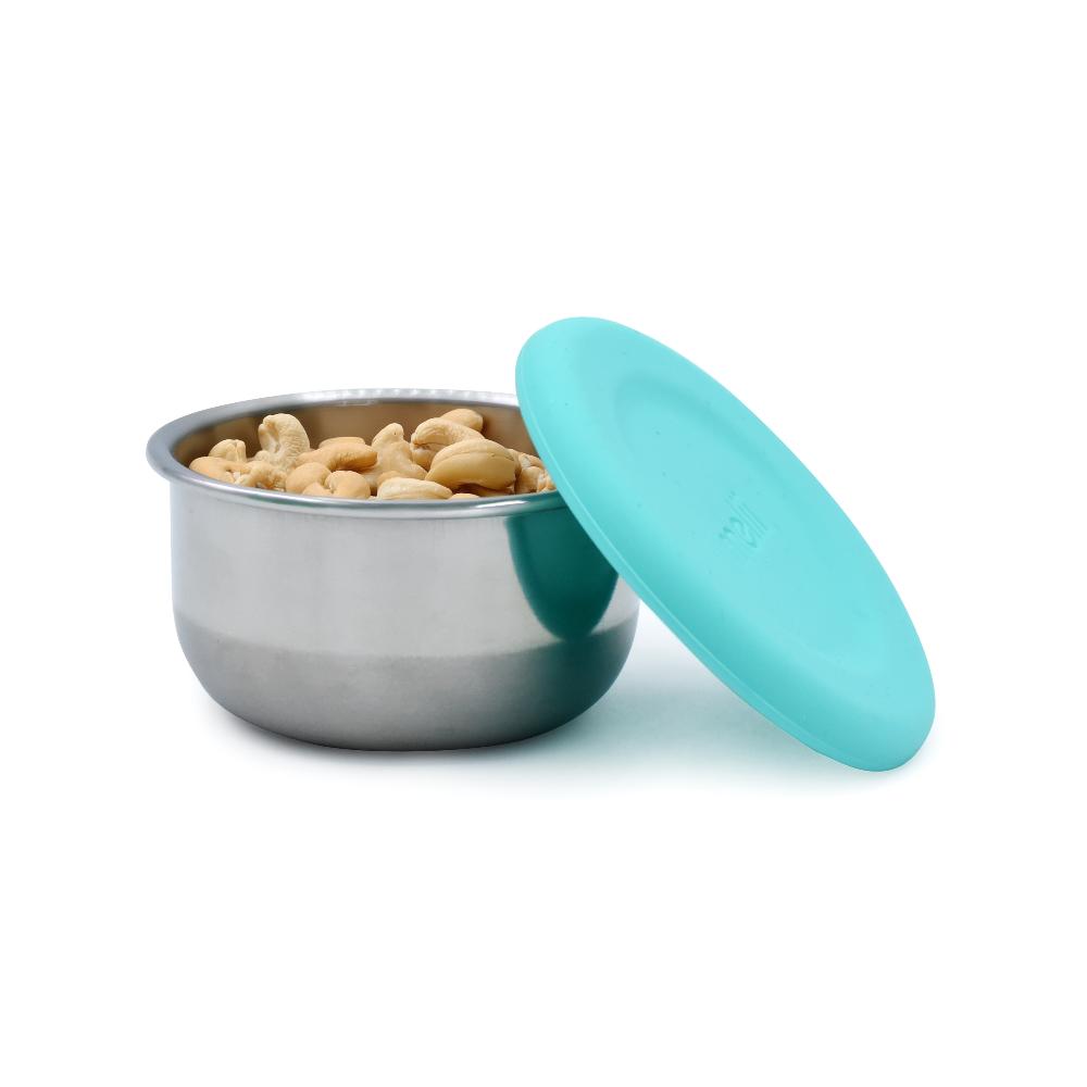 Melii Mini Silicone & Stainless Steel Containers 3pc