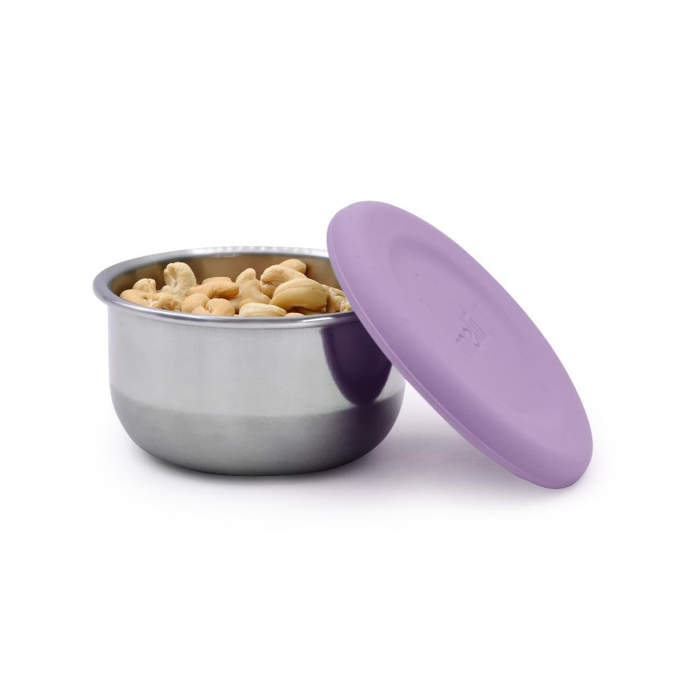 Melii Mini Silicone & Stainless Steel Containers 3pc