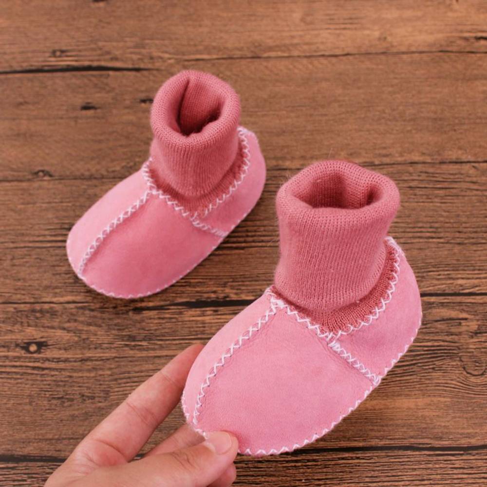 The Sheepskin Factory Baby Slipper Socks
