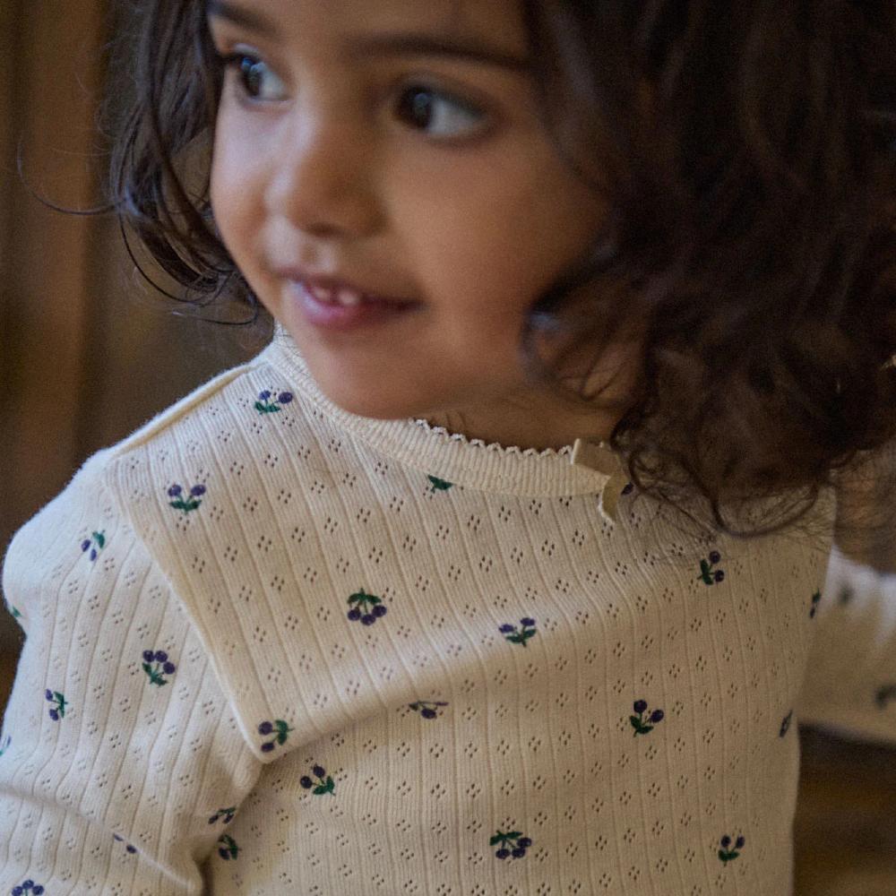 Nature Baby Cotton Pointelle Long Sleeve Pyjama Set