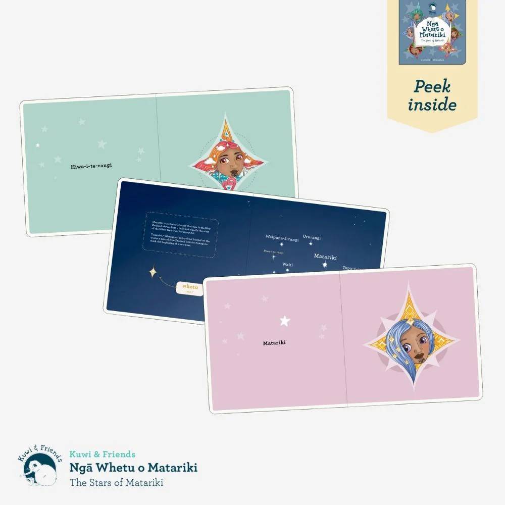 Board Book - Nga Whetu o Matariki - The Stars of Matariki