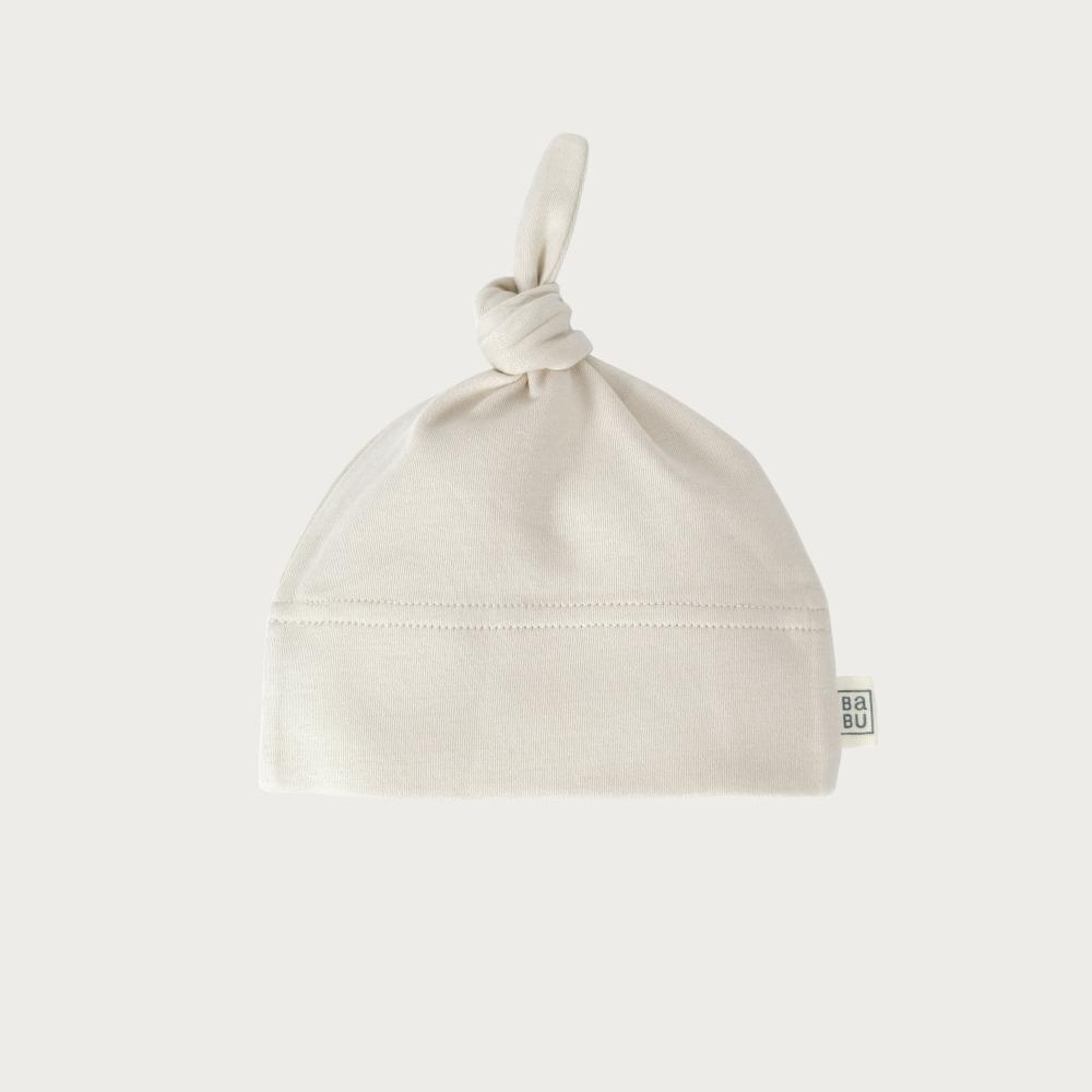 Babu Organic Cotton Knotted Beanie