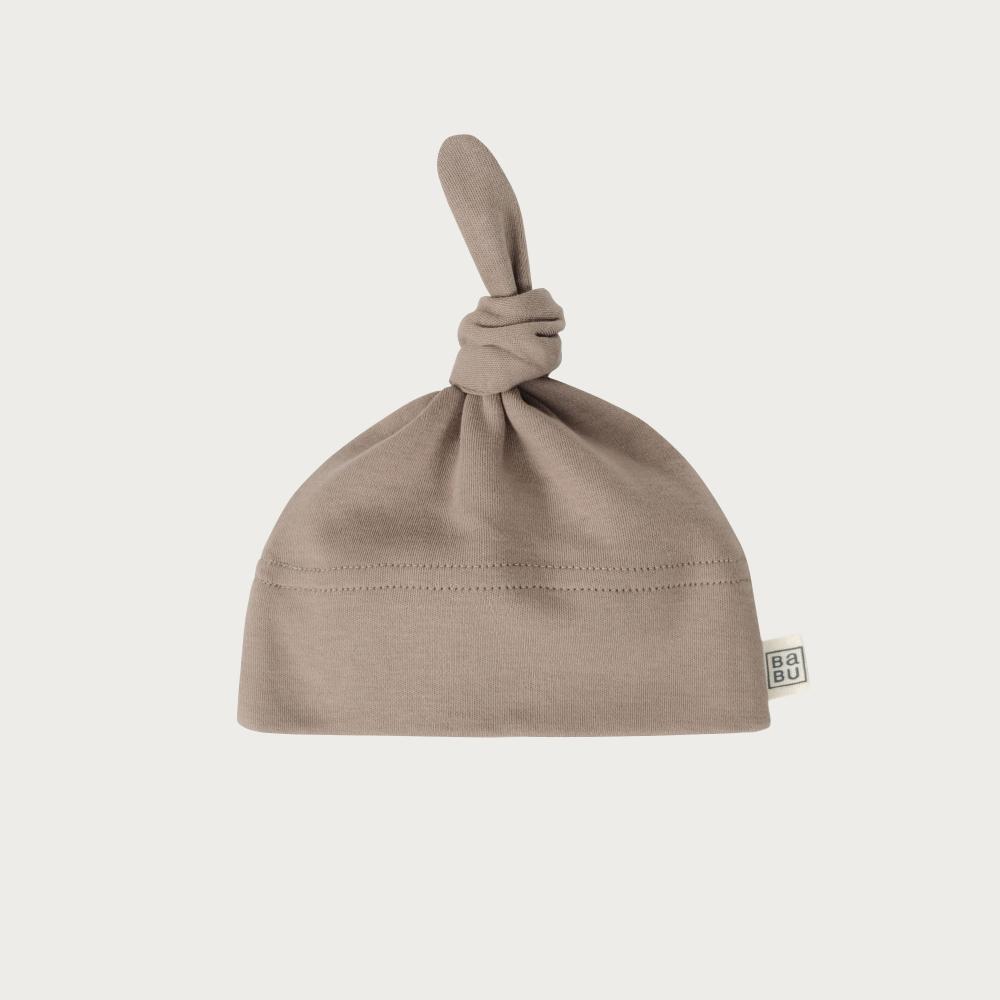 Babu Organic Cotton Knotted Beanie - Clearance