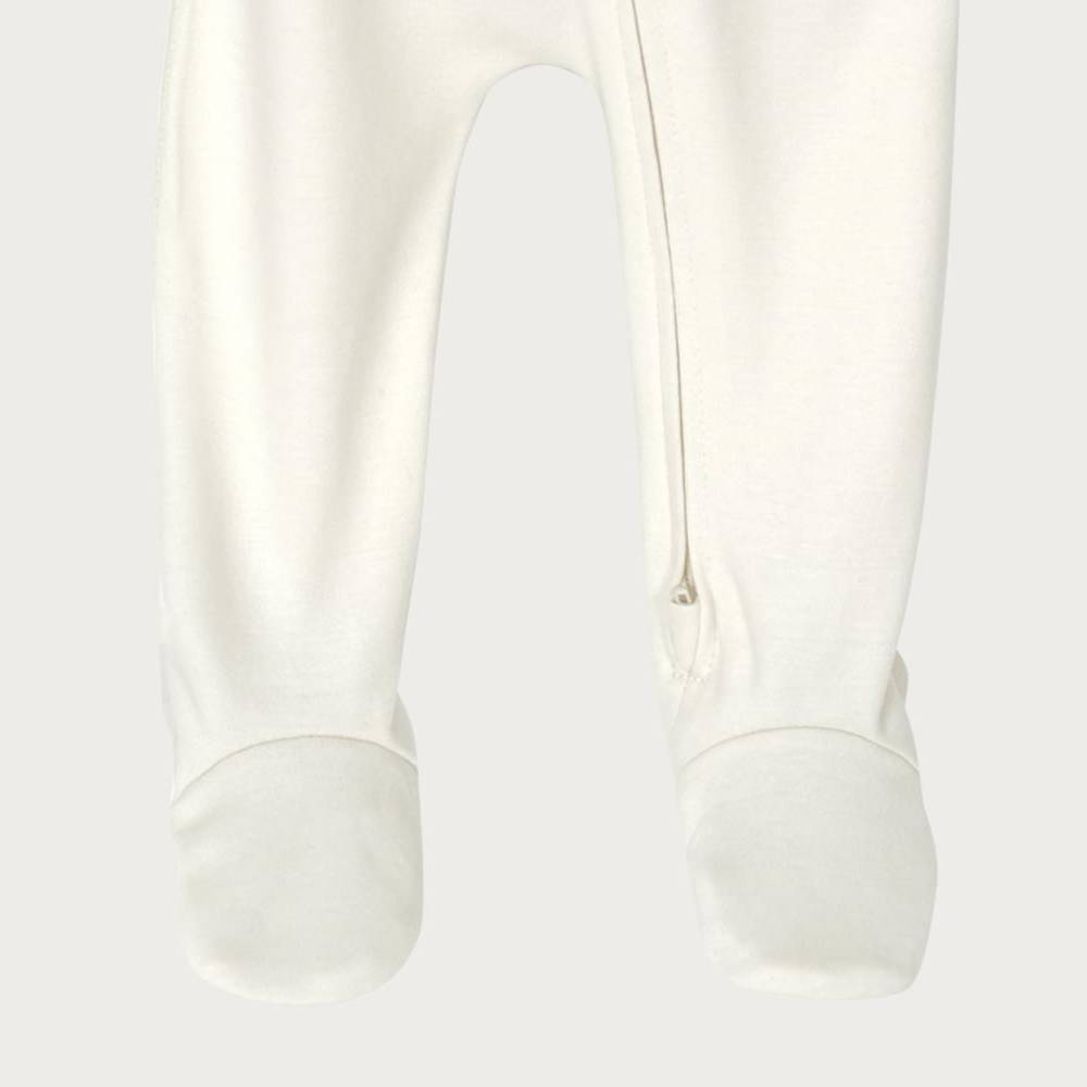 Babu Organic Cotton Footed Onesie Zipsuit
