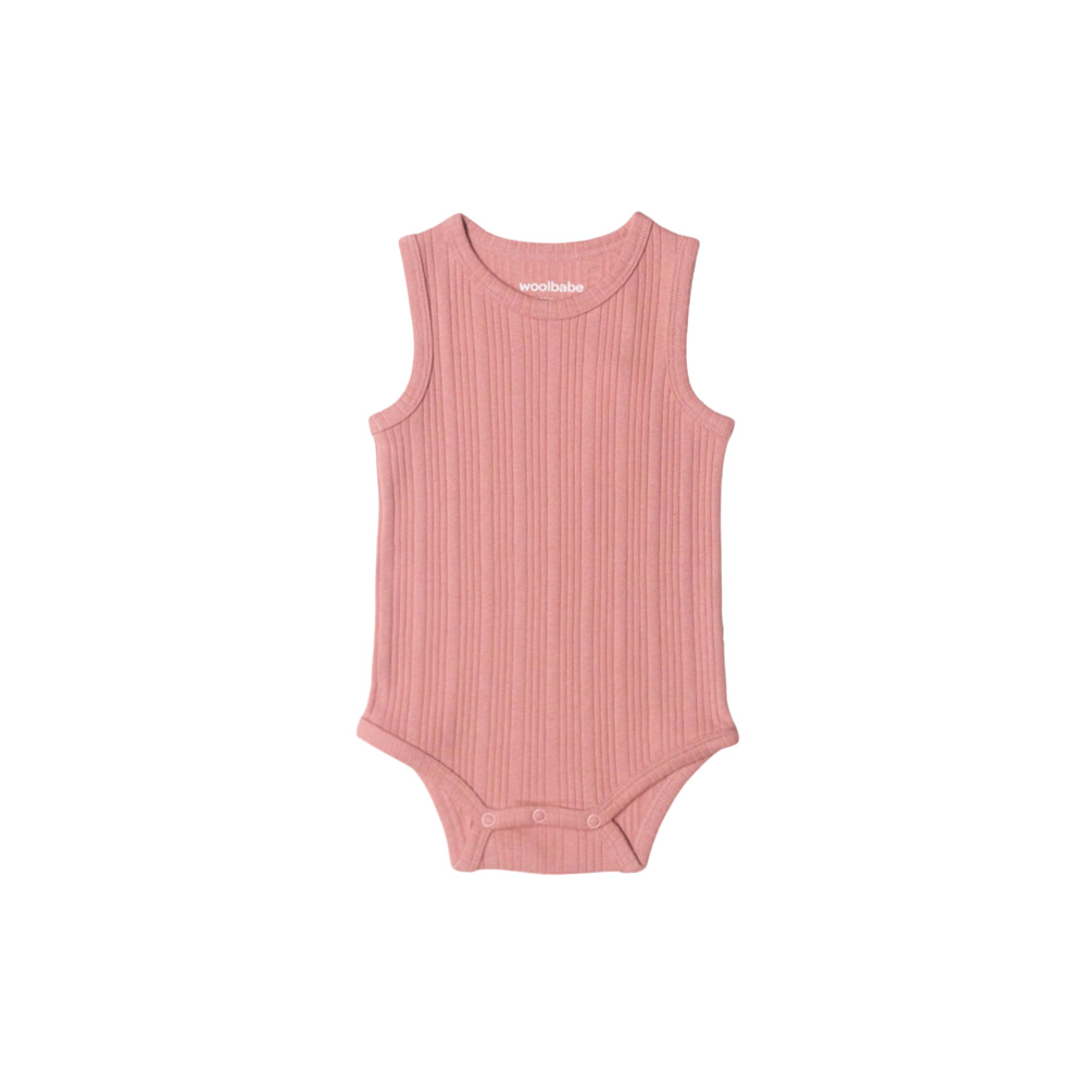 Woolbabe Organice Cotton/Merino Toddler Singletsuit