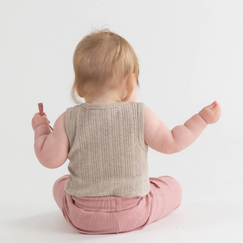 Woolbabe Organice Cotton/Merino Toddler Singletsuit