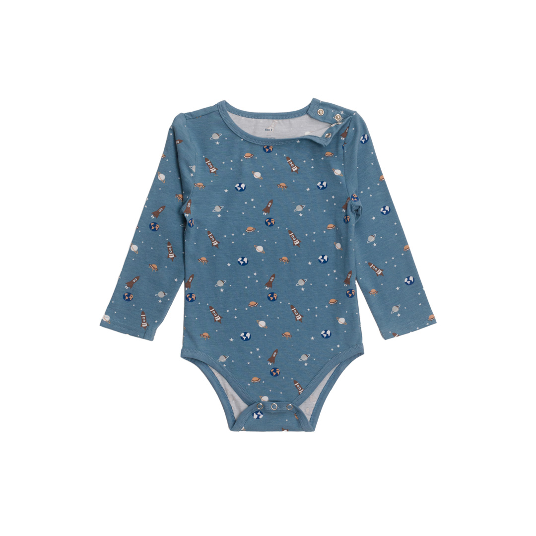 The Sleep Store Organic Cotton Long Sleeve Bodysuit - Clearance