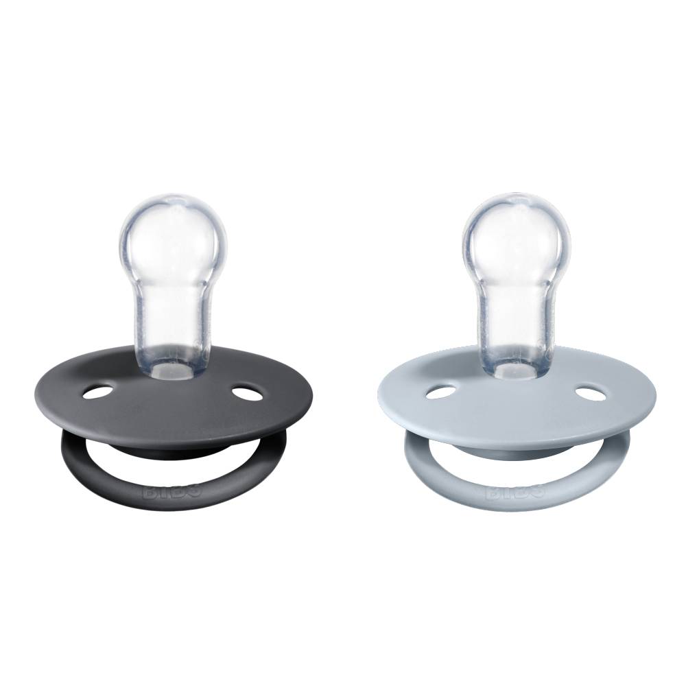 BIBS De Lux Silicone Colour Mix 2pk - Clearance