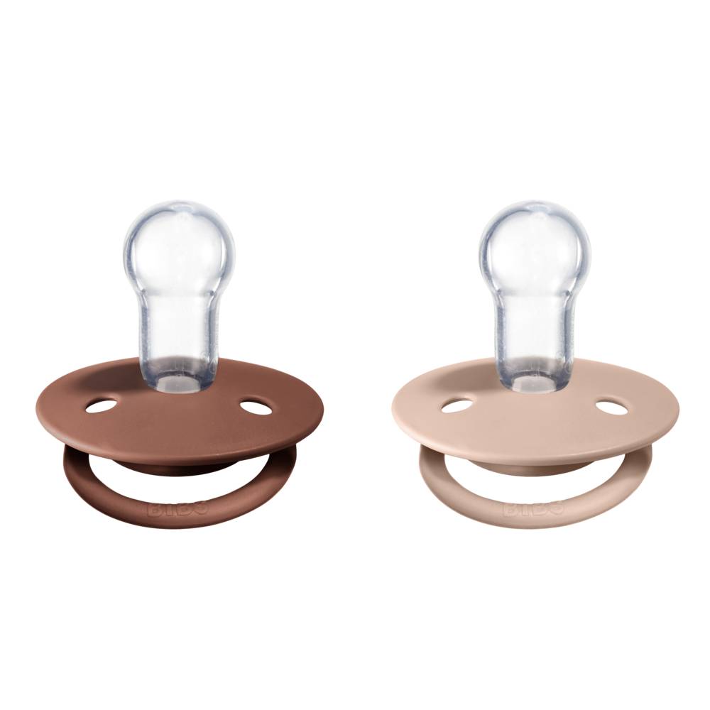 BIBS De Lux Silicone Colour Mix 2pk - Clearance