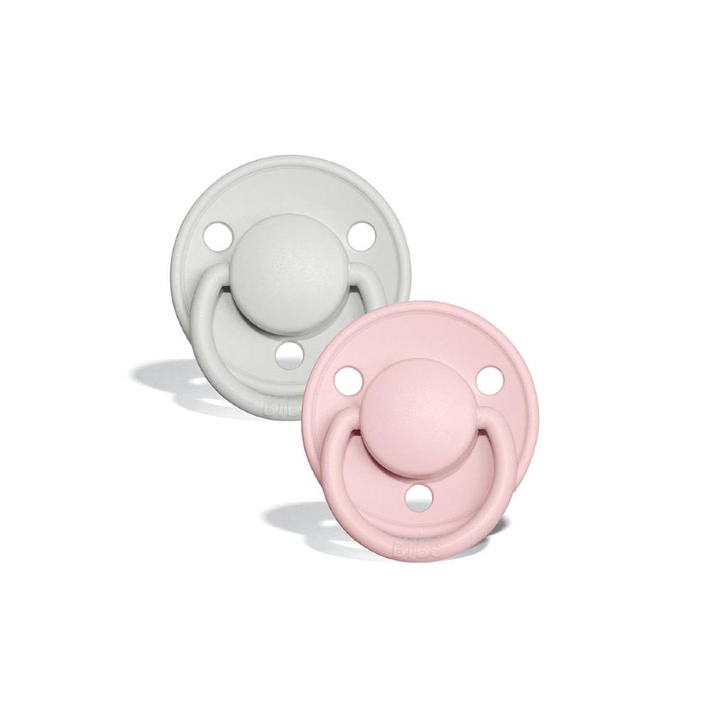 BIBS De Lux Silicone Colour Mix 2pk - Clearance