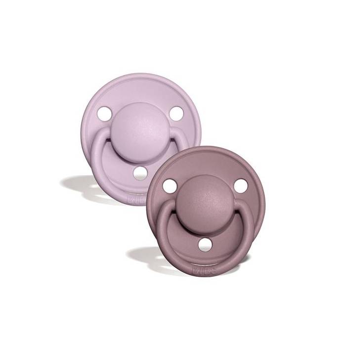 BIBS De Lux Silicone Colour Mix 2pk - Clearance