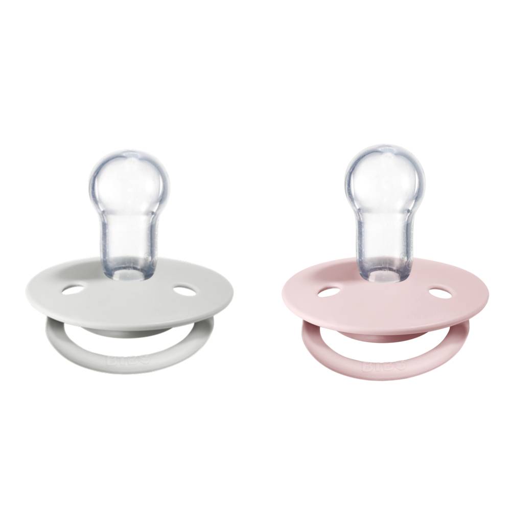 BIBS De Lux Silicone Colour Mix 2pk - Clearance