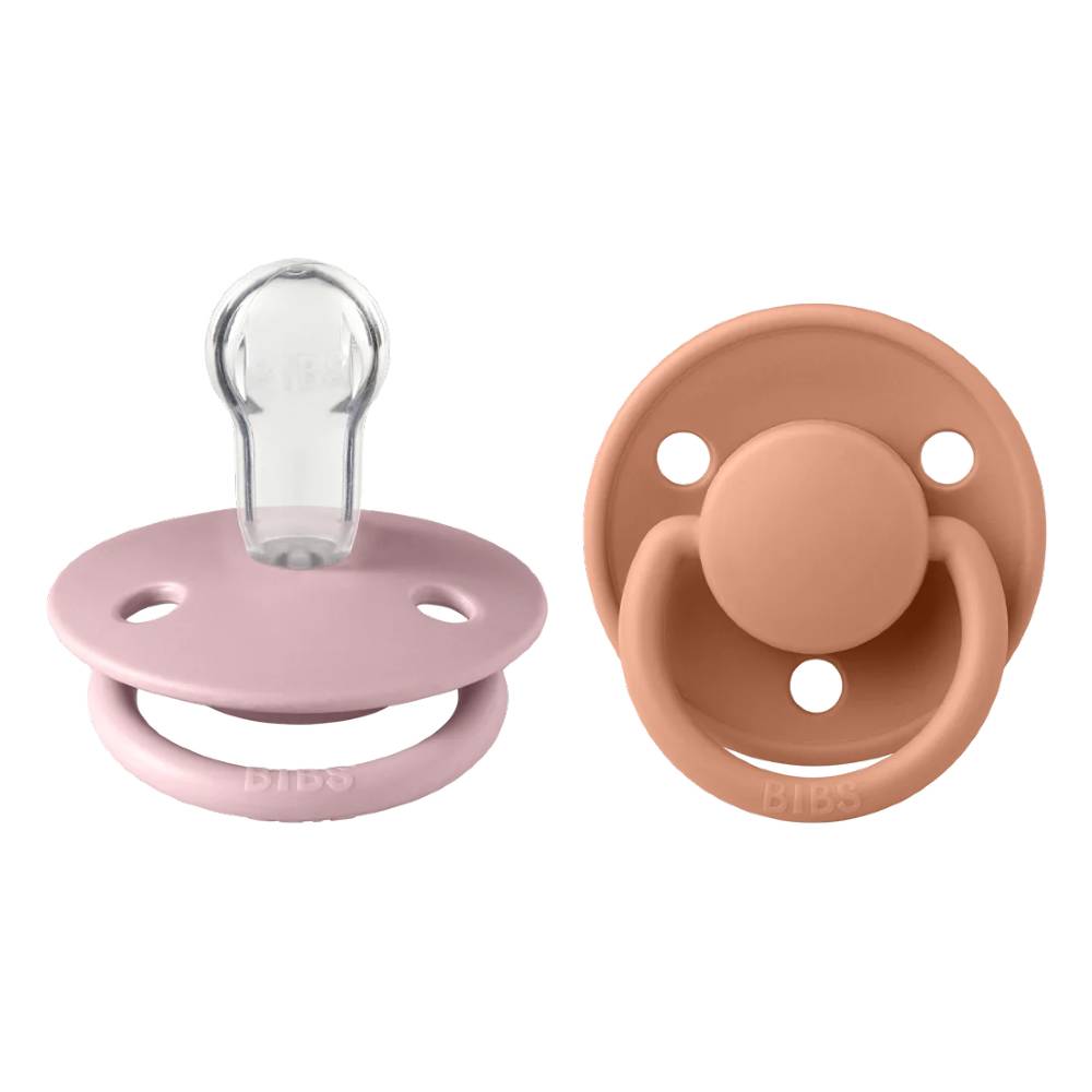 BIBS De Lux Silicone Colour Mix 2pk - Clearance