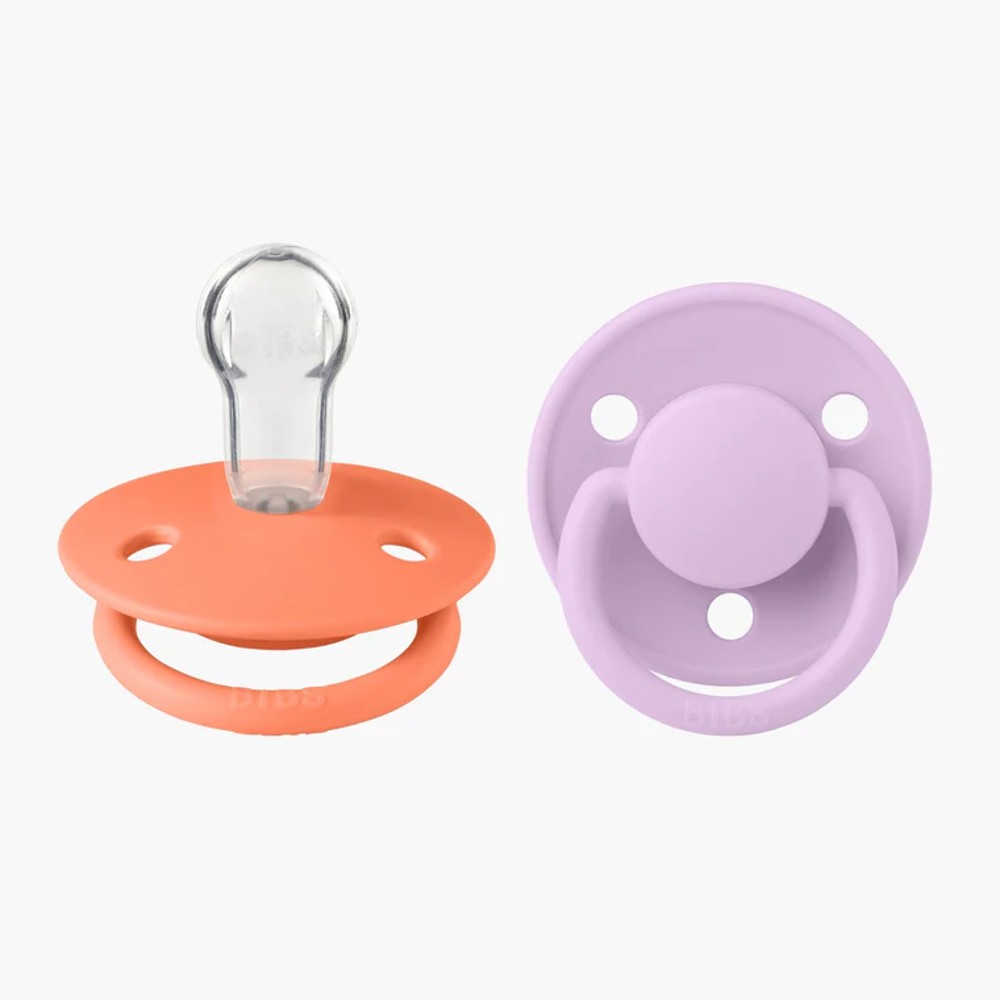 BIBS De Lux Silicone Colour Mix 2pk - Clearance