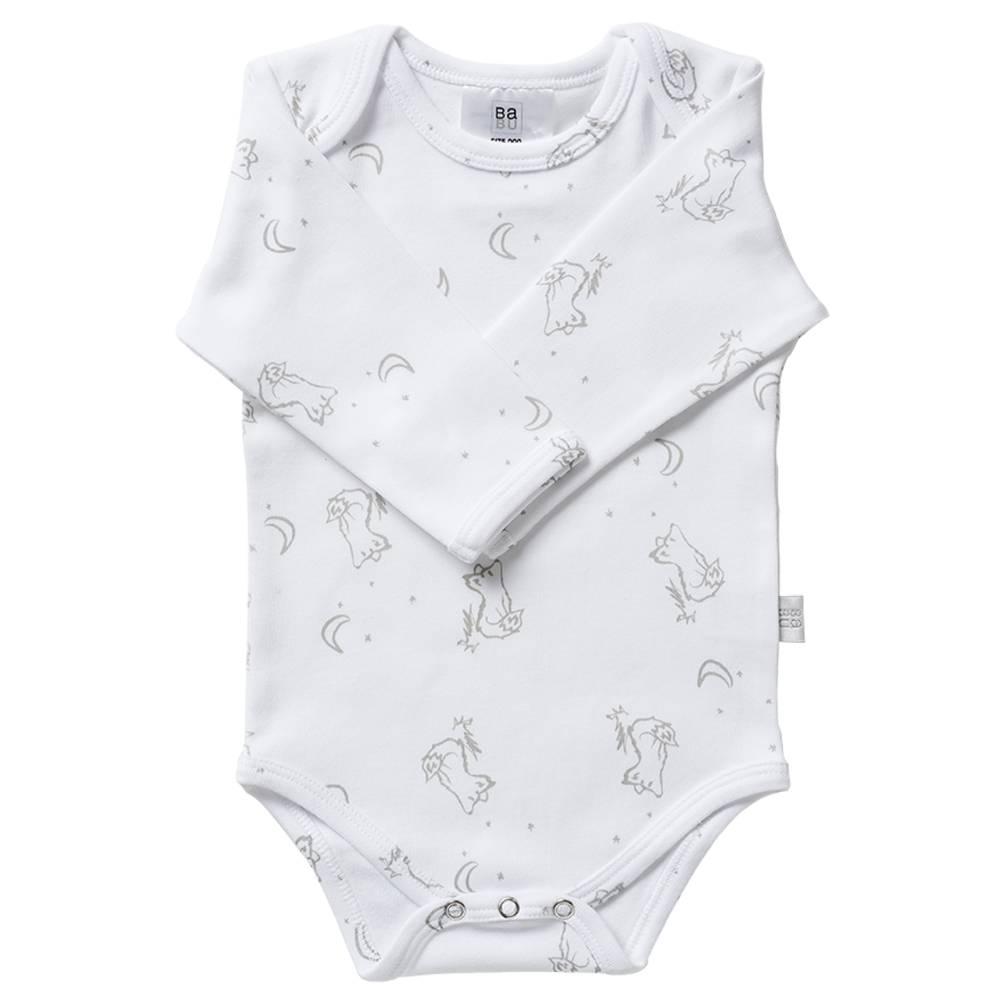 Babu Organic Cotton Long Sleeve Bodysuit - Clearance