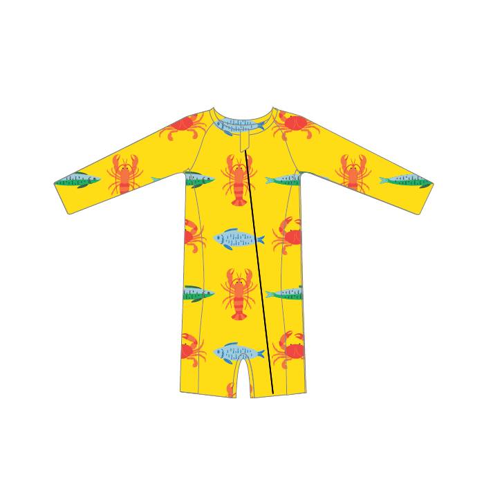 Neon by Nestling Brushed Shortie Swimmer