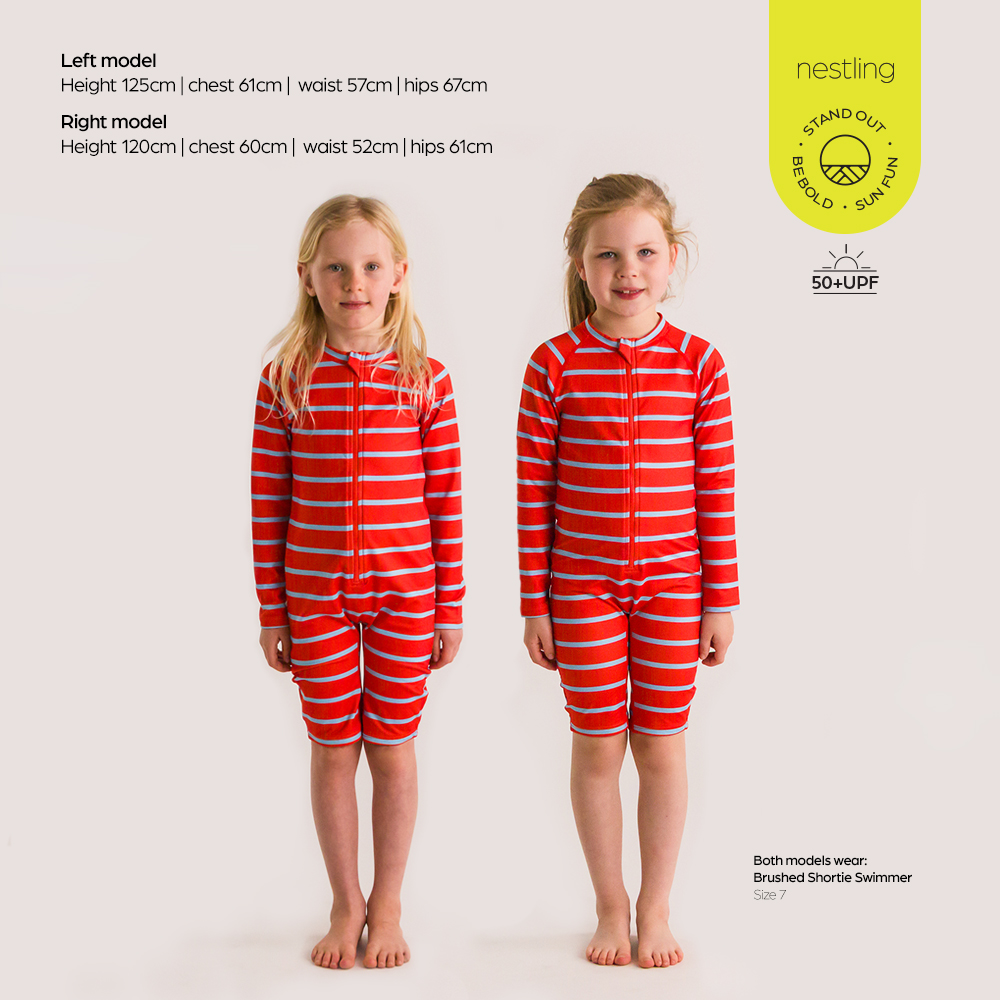 Neon by Nestling Brushed Shortie Swimmer - Big Kids