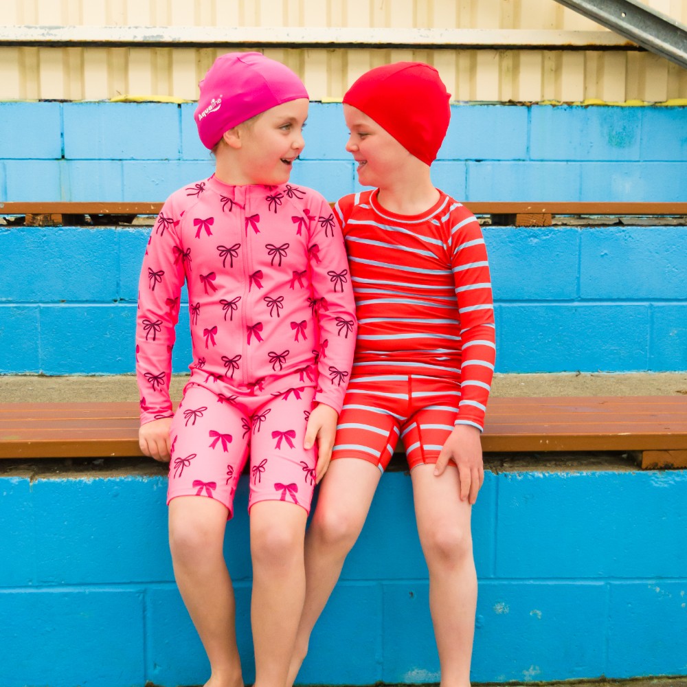 Neon by Nestling Brushed Shortie Swimmer - Big Kids