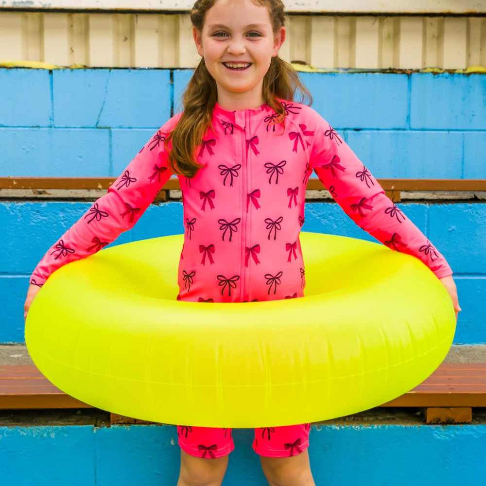 Neon by Nestling Brushed Shortie Swimmer - Big Kids