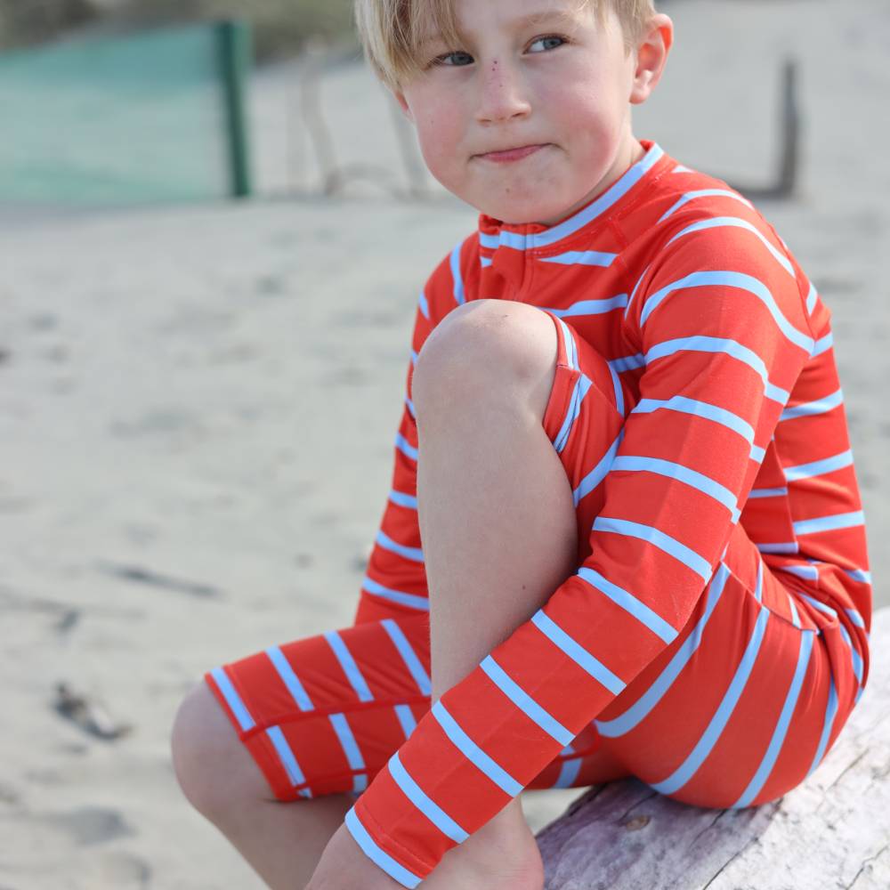 Neon by Nestling Brushed Shortie Swimmer - Big Kids