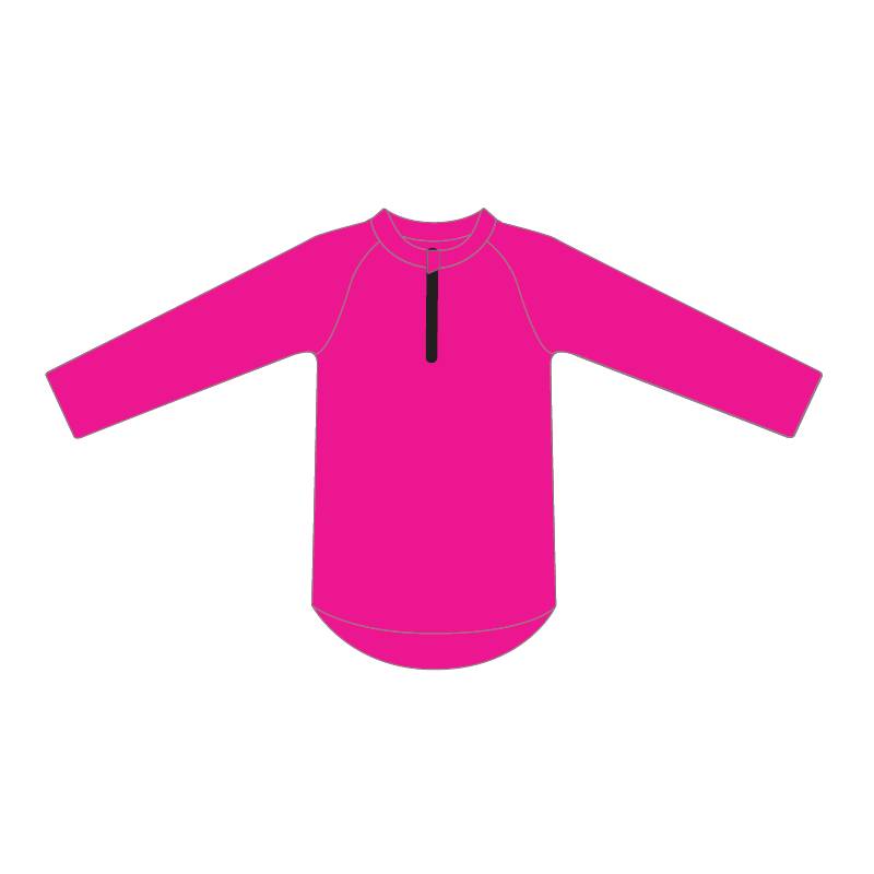 Neon by Nestling Brushed Zip Rashie