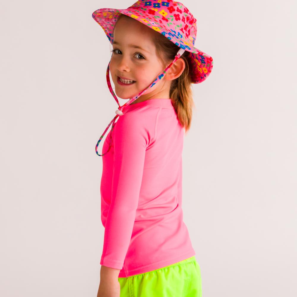 Neon by Nestling Brushed Zip Rashie