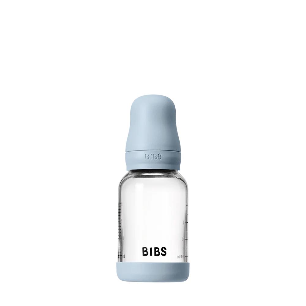 BIBS Glass Baby Bottle Complete Set - Latex