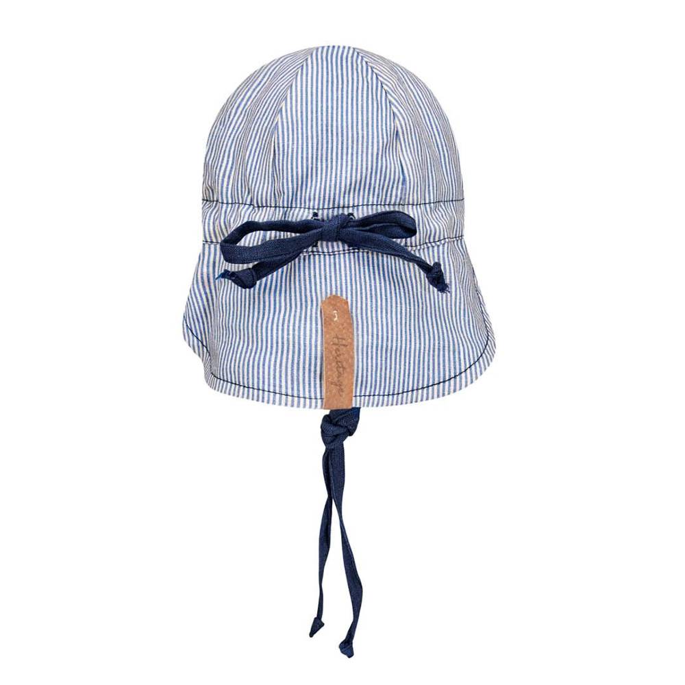 Bedhead Hats Heritage Collection - 'Lounger' Baby Reversible Legionnaire Flap Sun Hat